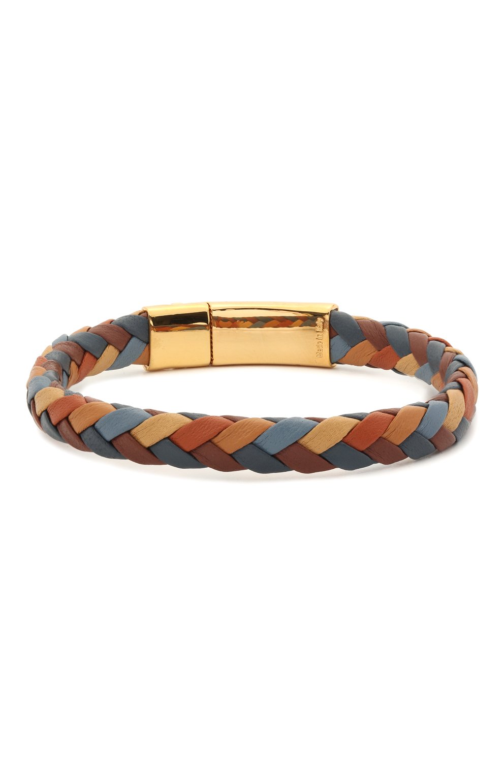 Кожаный браслет DOLCE & GABBANA разноцветного цвета по цене 31300 руб., арт. WBM5R4/W1111, фото 2 Кожаный браслет DOLCE & GABBANA, арт. WBM5R4/W1111, фото 2