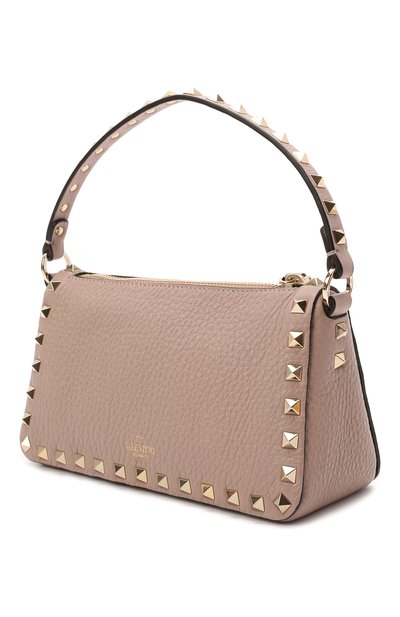 Сумка rockstud small VALENTINO темно-бежевого цвета по цене 185000 руб., арт. WW2B0J47/VSF, фото 3 Сумка rockstud small VALENTINO, арт. WW2B0J47/VSF, фото 3