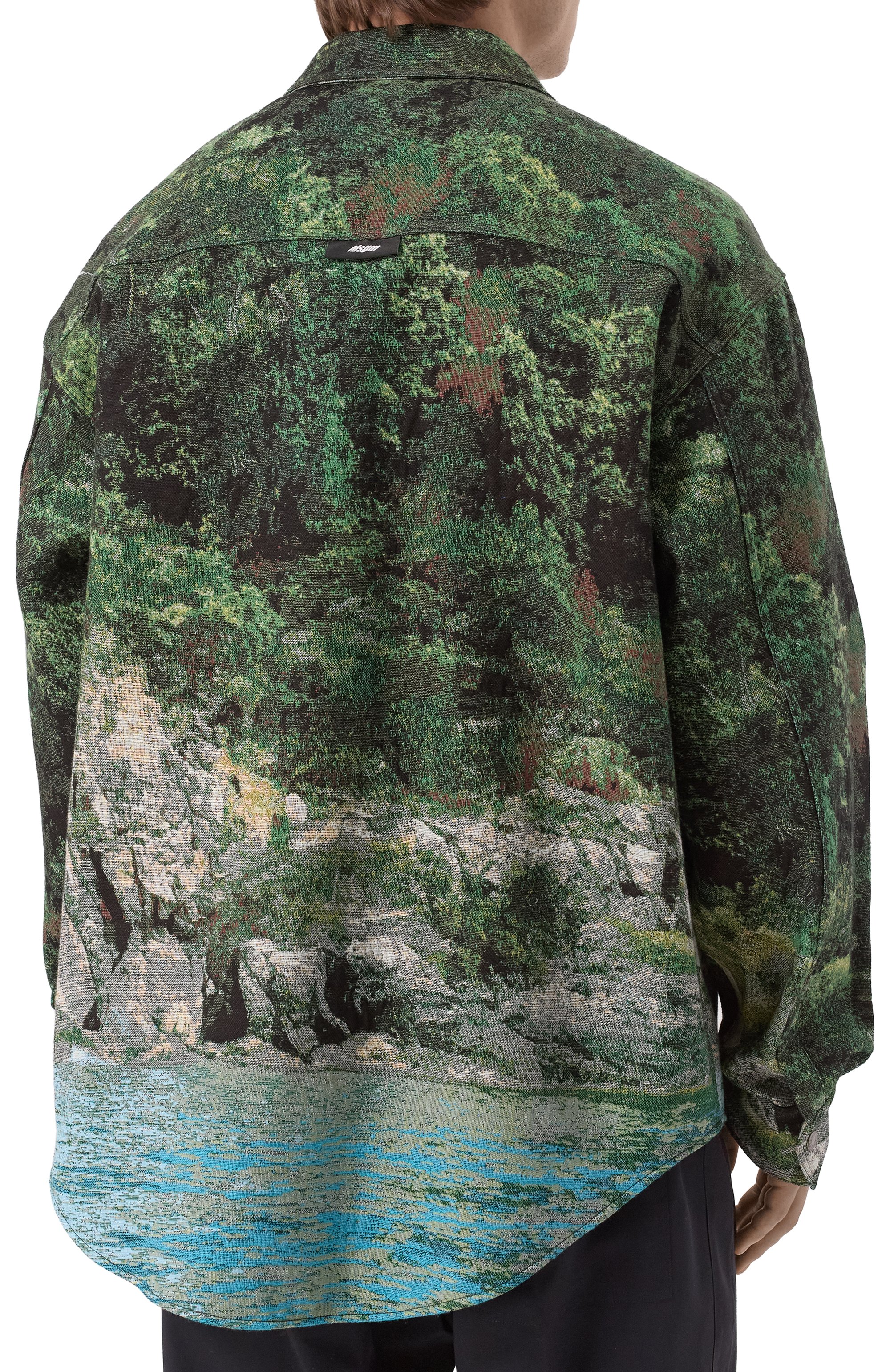 Куртка-рубашка MSGM, арт. 3840ME18/257055, фото 4