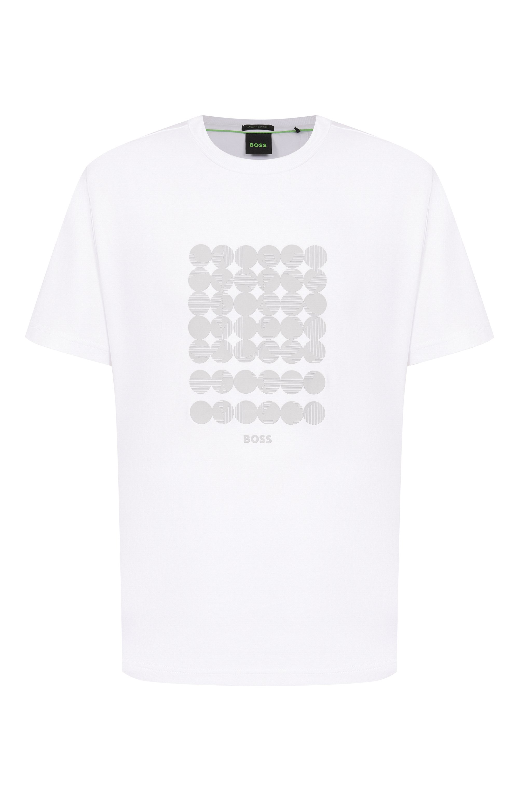 Хлопковая футболка BOSS GREEN, арт. 50537845, фото 1