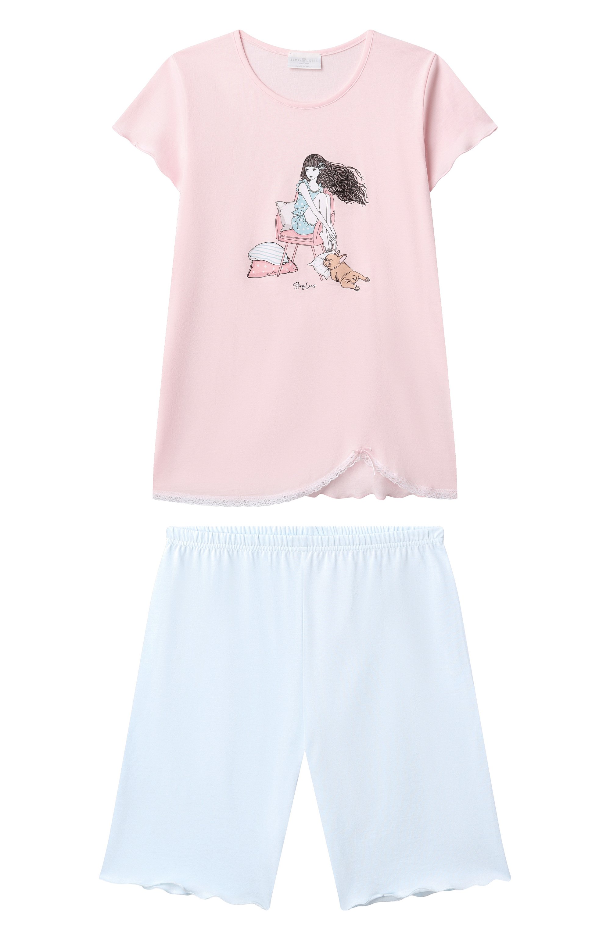 Хлопковая пижама STORY LORIS, арт. 26141/8-16, фото 1
