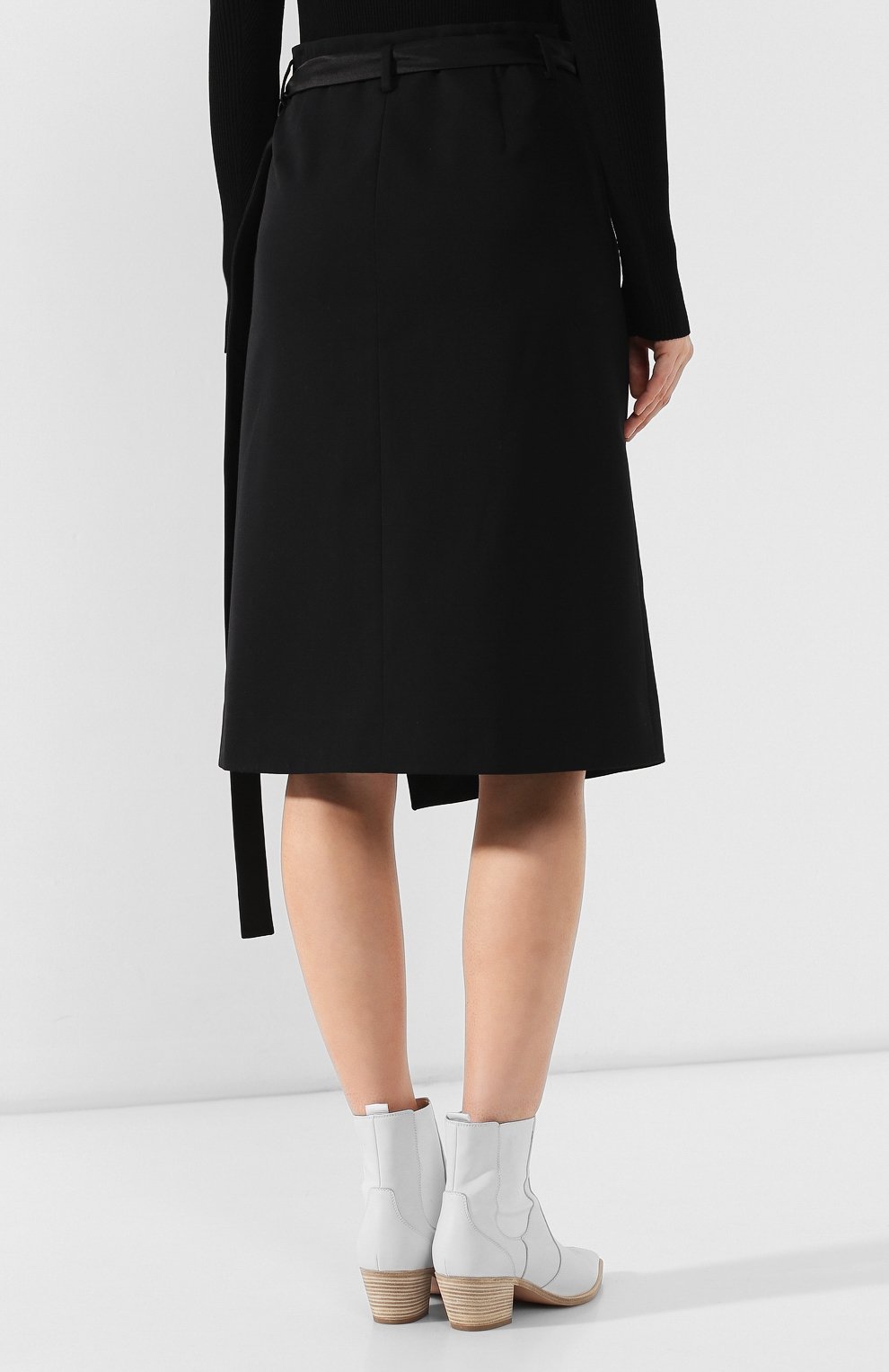 Шерстяная юбка HELMUT LANG, арт. J05HW303, фото 4