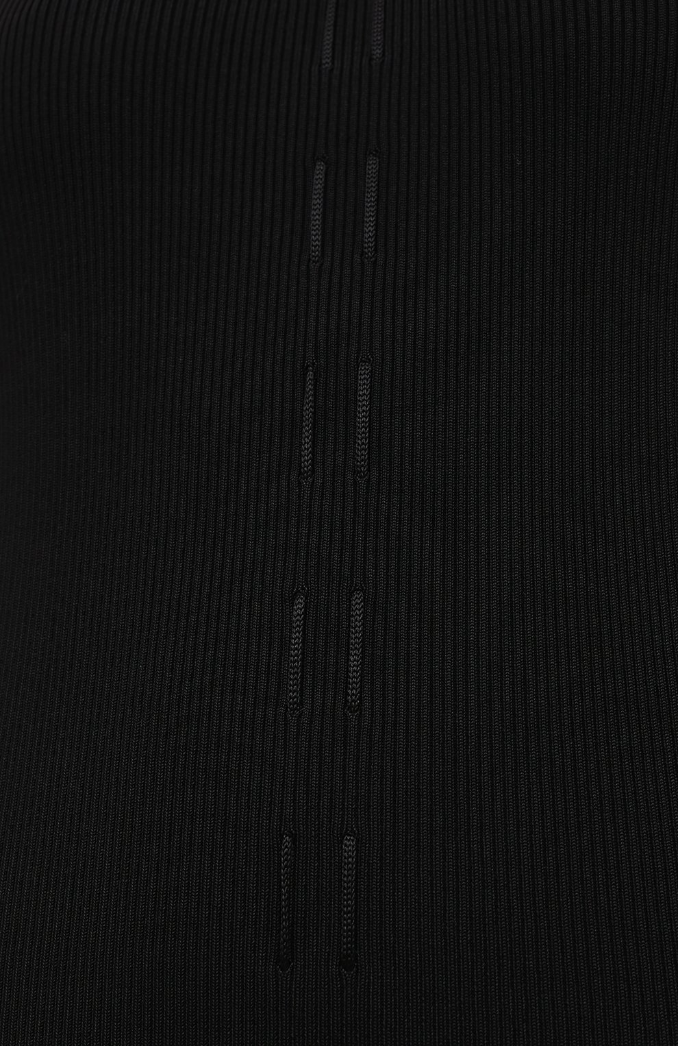 Платье из вискозы HELMUT LANG черного цвета по цене 40900 руб., арт. K10HW705, фото 5 Платье из вискозы HELMUT LANG, арт. K10HW705, фото 5
