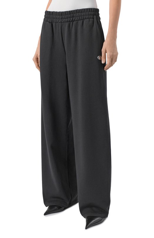 Хлопковые брюки Diesel A22693/0BKBW Чёрный  A22693/0BKBW Фото 3