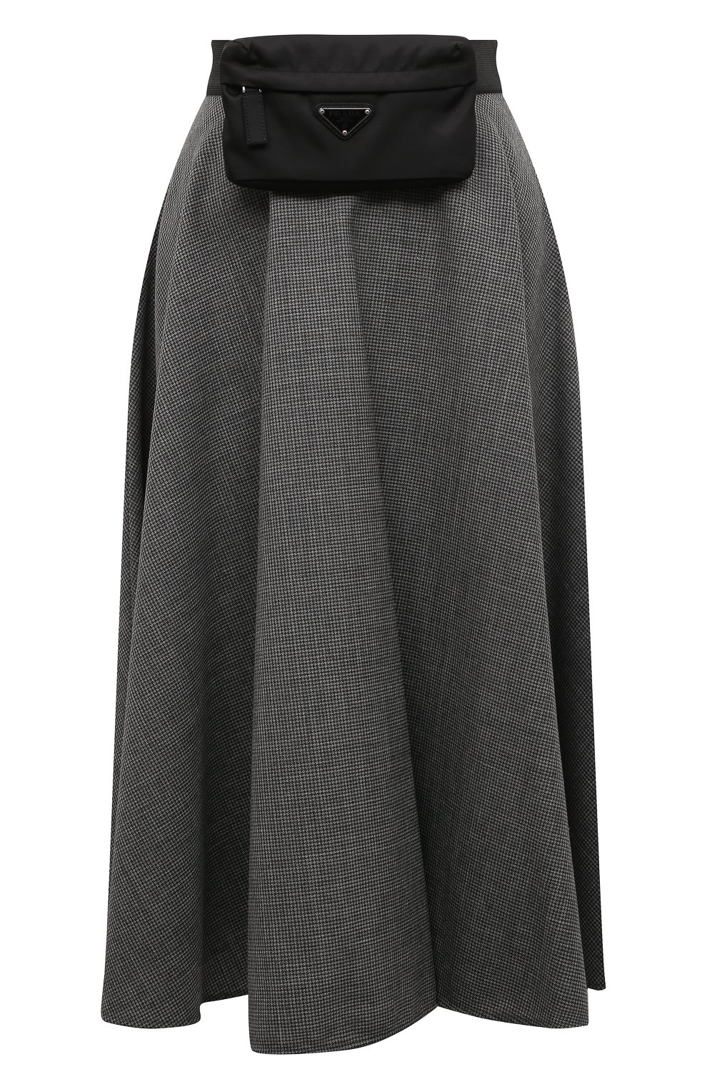 Шерстяная юбка PRADA, арт. P147T-1QKW-F0308-212, фото 1