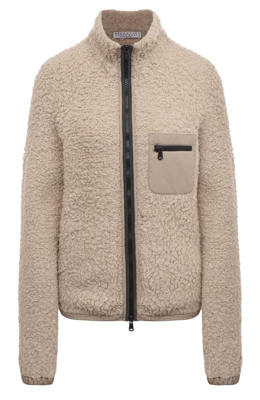 Кашемировый кардиган Brunello Cucinelli M1F350506 Бежевый M1F350506