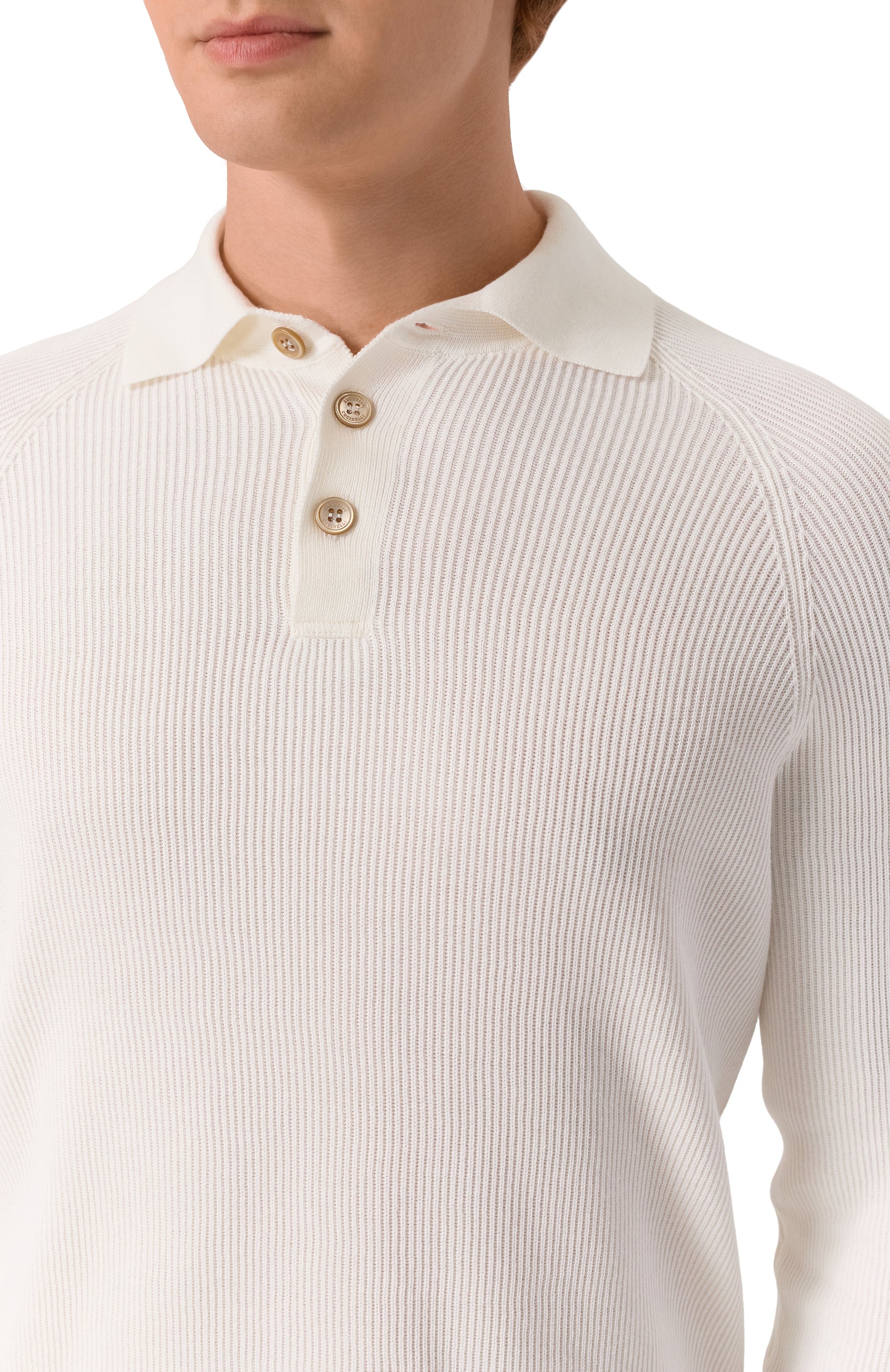 Хлопковое поло BRUNELLO CUCINELLI, арт. M29400105, фото 5