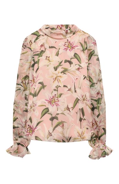 Шелковая блузка DOLCE & GABBANA, арт. L54S16/HS156/2-6, фото 1