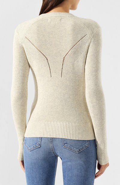 Пуловер из смеси хлопка и шерсти ISABEL MARANT ETOILE, арт. PU0842-19P056E/K0YLA, фото 4