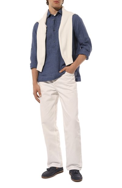 Замшевые лоферы BRUNELLO CUCINELLI, арт. MZUCCLS780, фото 2