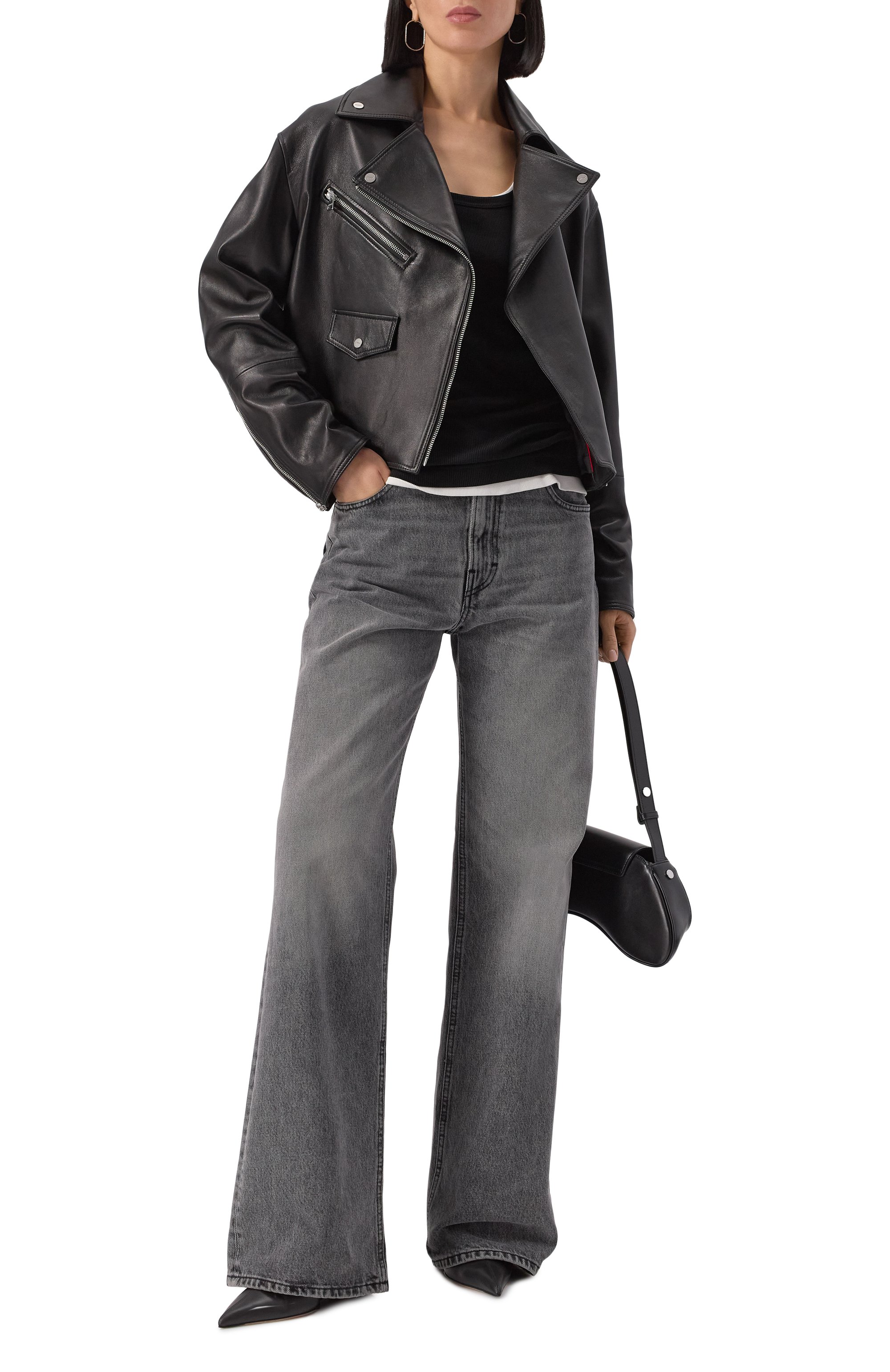 Кожаная куртка HUGO, арт. 50545066, фото 2