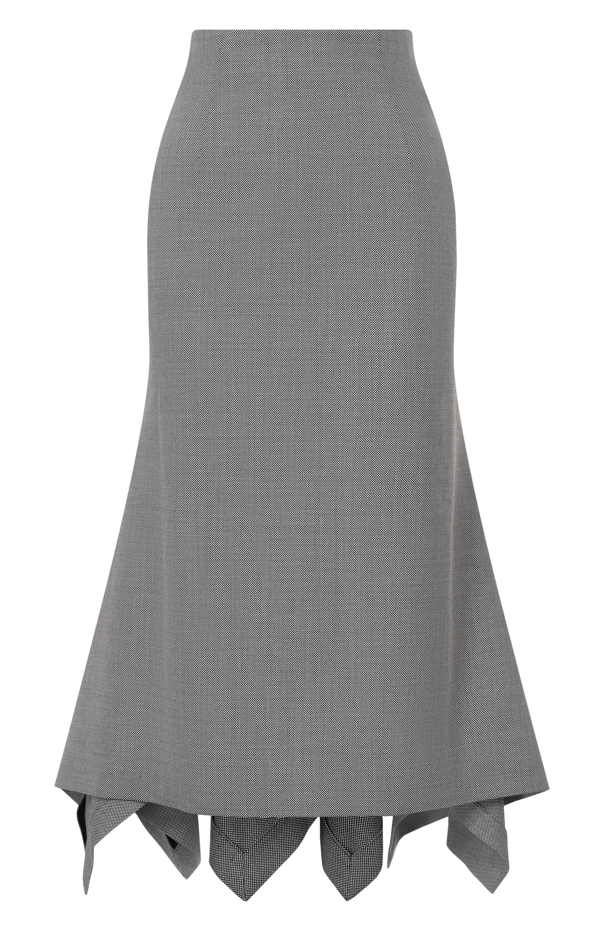 Юбка из шерсти и хлопка THE ATTICO, арт. 260WCS00299/WWC002AA, фото 1