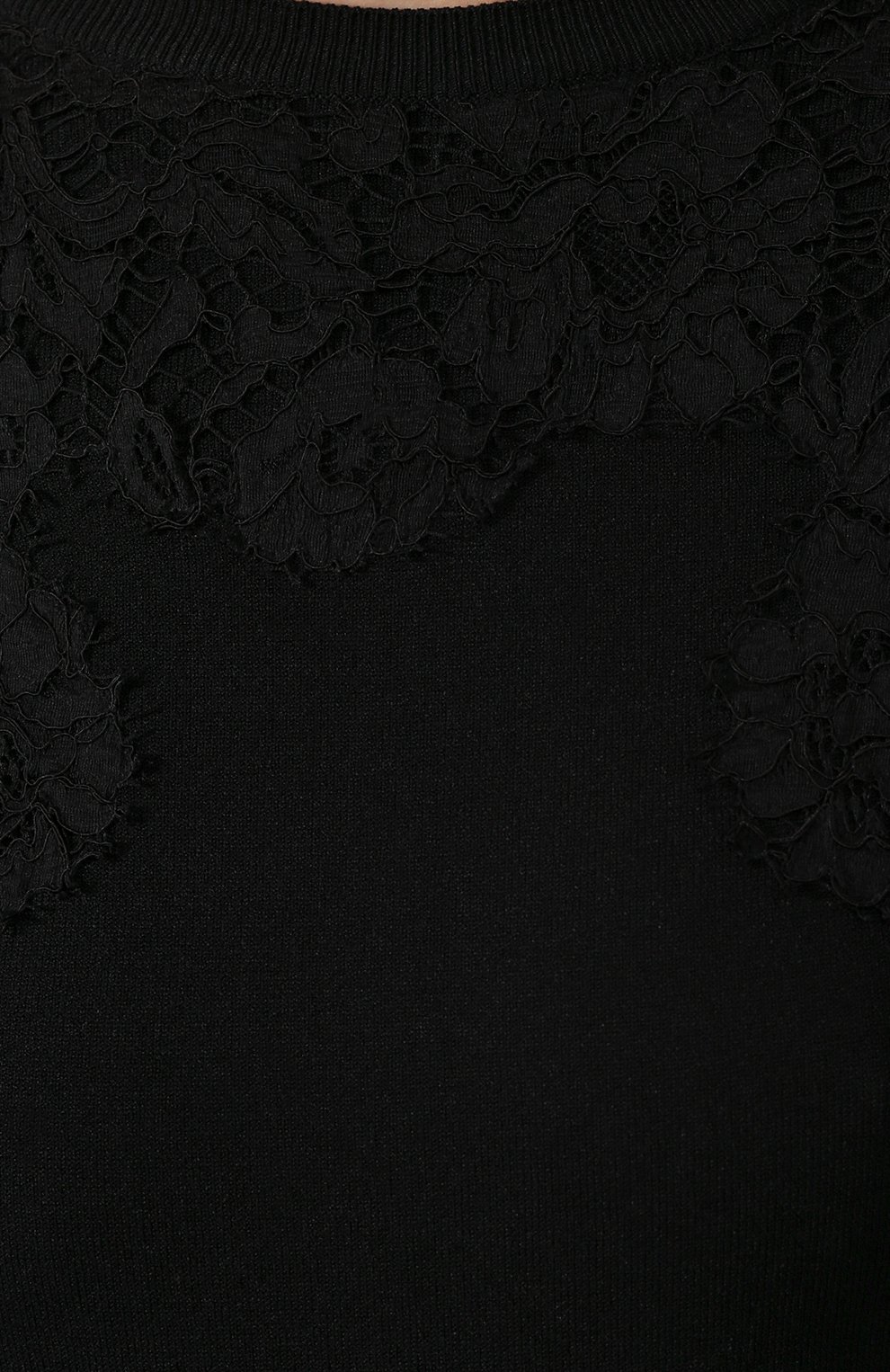 Платье из вискозы VALENTINO черного цвета по цене 266500 руб., арт. TB0KD04H5J9, фото 5 Платье из вискозы VALENTINO, арт. TB0KD04H5J9, фото 5