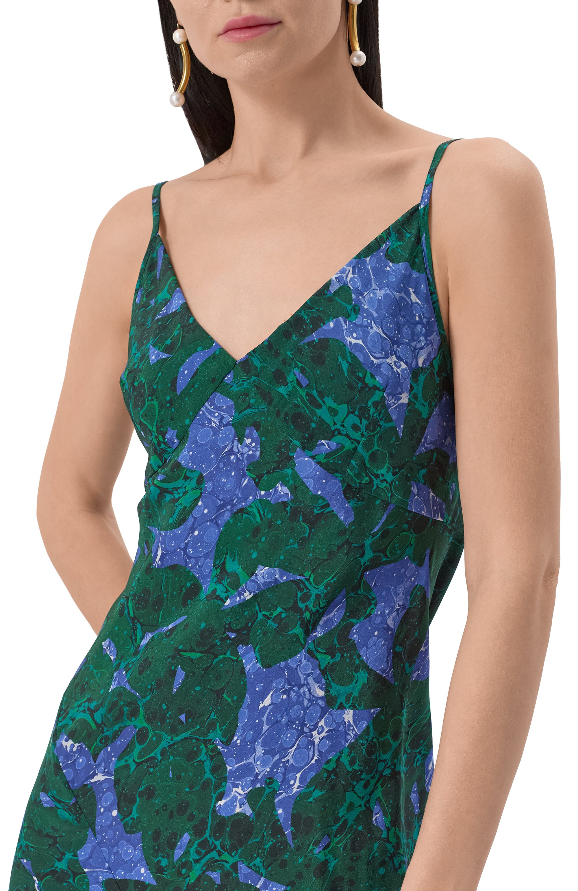 Шелковое платье DRIES VAN NOTEN, арт. 251-011000-1082, фото 5