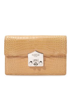 Женская сумка flash natale RUBEUS MILANO бежевого цвета, арт. 009/18D 070319 | Фото 1 (Региональные ограничения белый список (Axapta Mercury): Не проставлено; Размер: mini; Драгоценные камни: Проставлено; Сумки-технические: Сумки через плечо)