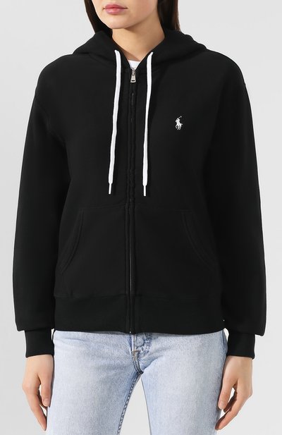 Хлопковый кардиган POLO RALPH LAUREN черного цвета по цене 11400 руб., арт. 211757180, фото 3 Хлопковый кардиган POLO RALPH LAUREN, арт. 211757180, фото 3