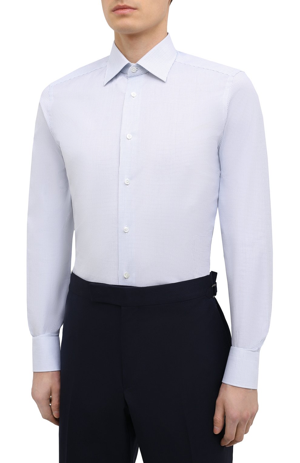 Хлопковая сорочка ZEGNA, арт. 901028/9MS0PA, фото 3