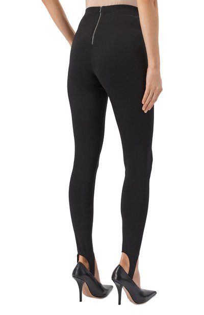 Легинсы из вискозы FLASHIN черного цвета по цене 15500 руб., арт. FX25LC, фото 4 Легинсы из вискозы FLASHIN, арт. FX25LC, фото 4