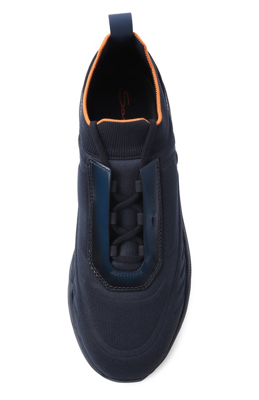 Текстильные кроссовки Innova Santoni MBIG22132N0TTH0D Синий  MBIG22132N0TTH0D Фото 6