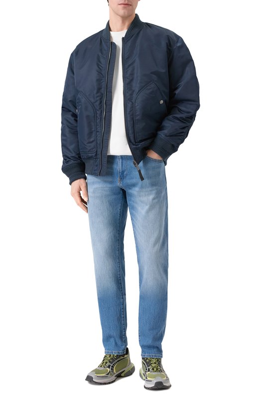 Джинсы 2019 D-Strukt Diesel A03563/0ADBK Голубой  A03563/0ADBK Фото 2