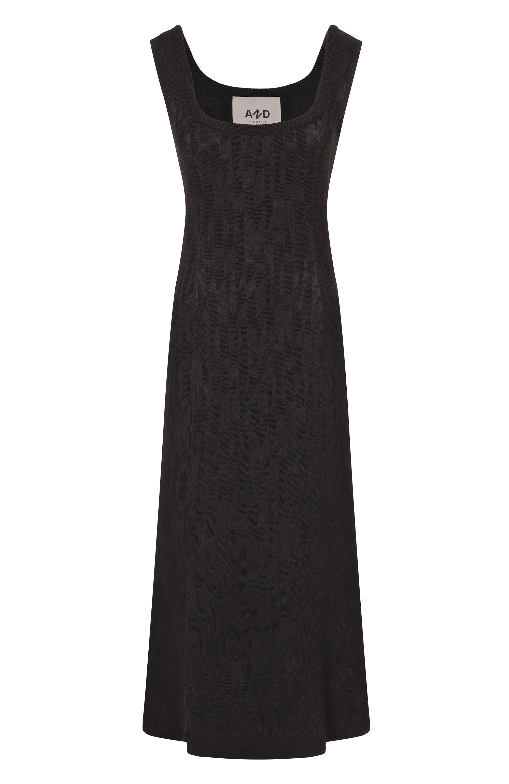 Платье из шерсти и вискозы AND THE BRAND, арт. W26-D048-1202-900, фото 1