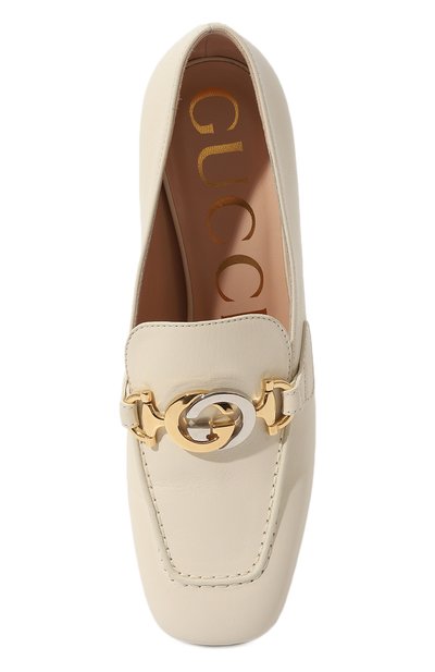 Кожаные туфли zumi GUCCI, арт. 575832 C9D00, фото 4