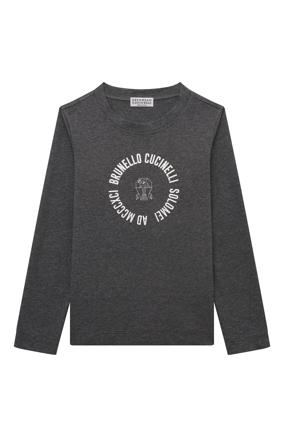 Хлопковый лонгслив BRUNELLO CUCINELLI, арт. B0T81T454B, фото 1