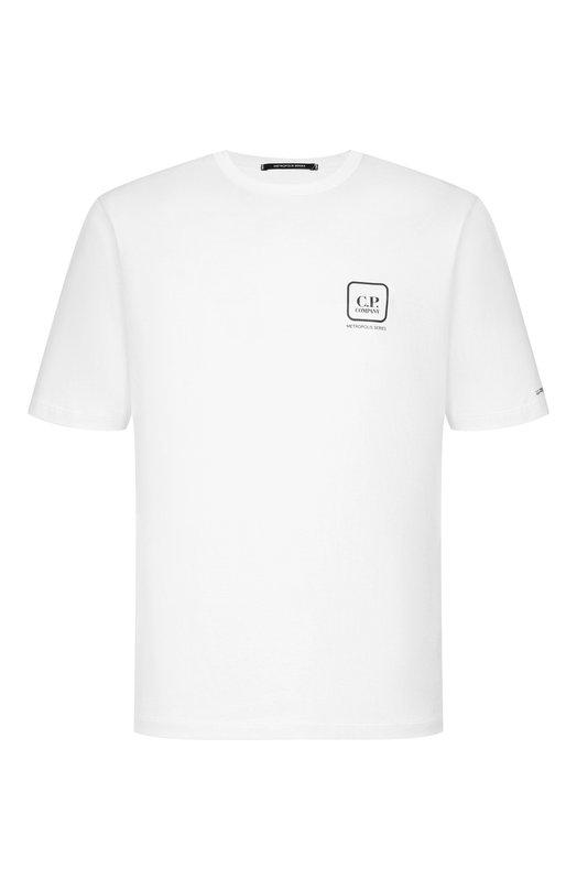 Хлопковая футболка C.P. Company 20CLTS057A/006370W Белый 20CLTS057A/006370W