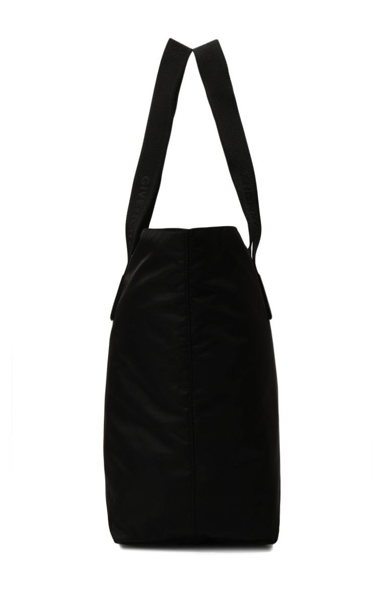 Мужская сумка-тоут 4g large GIVENCHY черного цвета, арт. BK508MK17N | Фото 4 (Размер: large; Материал: Текстиль; Материал сплава: Проставлено; Драгоценные камни: Проставлено; Случай: Повседневный)