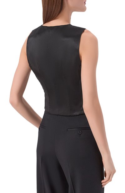 Шерстяной жилет MVST черного цвета по цене 97500 руб., арт. M26.2PW.J045/F150 TUXED0, фото 4 Шерстяной жилет MVST, арт. M26.2PW.J045/F150 TUXED0, фото 4