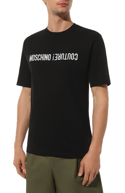 Хлопковая футболка MOSCHINO, арт. J0703/7041, фото 3