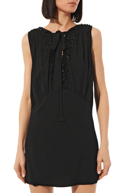 Платье из вискозы PRADA, арт. P36U7R-1RWS-F0002-182, фото 3