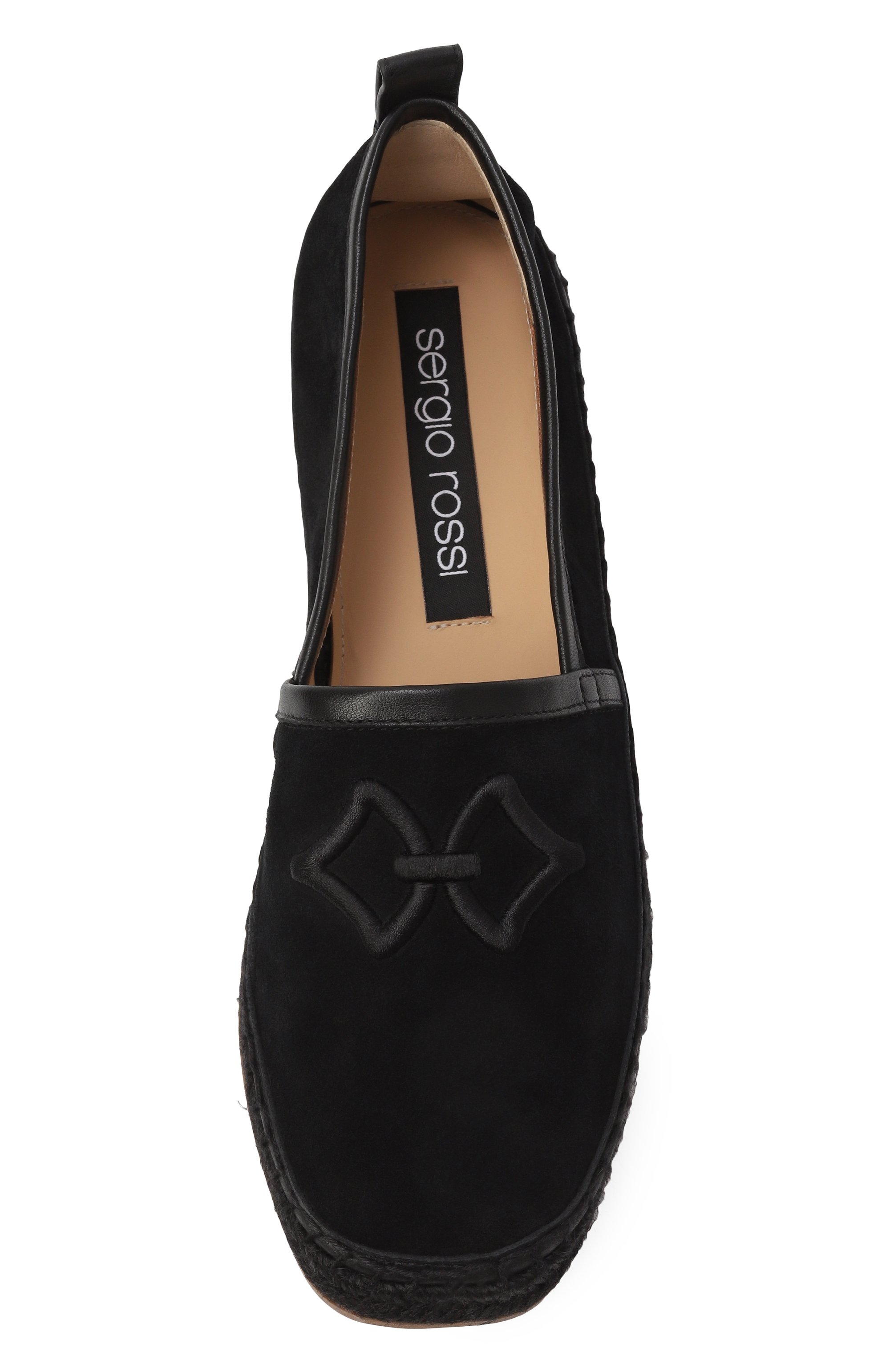 Замшевые эспадрильи sr sea scale embroidery SERGIO ROSSI, арт. B11760/MAF442, фото 6