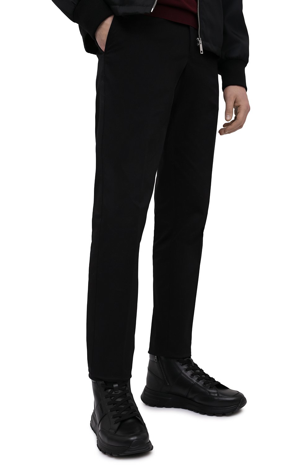 Кожаные кроссовки prax 01 PRADA, арт. 4T3580-3LEN-F0002-A000, фото 3