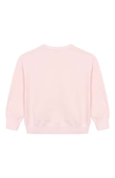 Хлопковый свитшот BLUMARINE, арт. BFFE001.0.FF010/6A-12A, фото 2