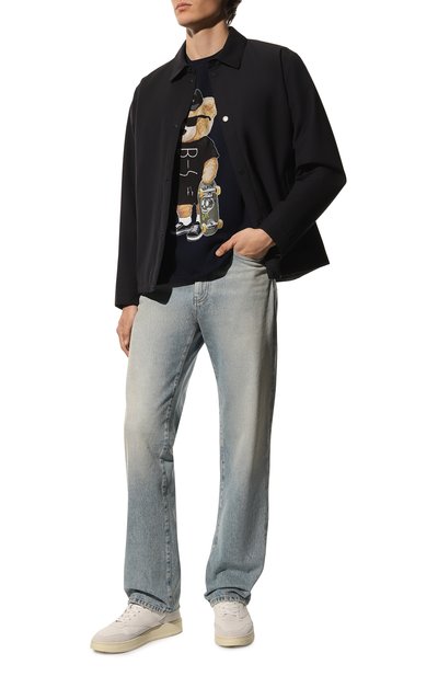 Хлопковая футболка BISIBIGLIO, арт. 0RS0 BLACK/2212 RIF (C0TT0NE PESANTE), фото 2