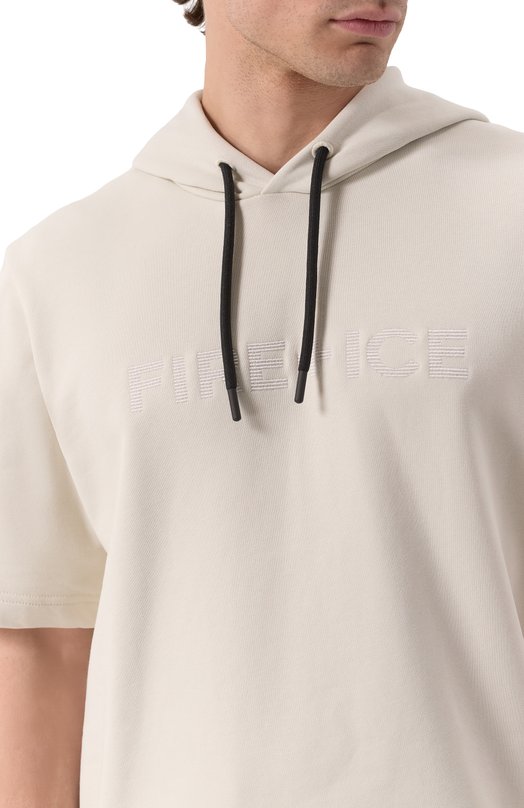 Хлопковое худи Bogner Fire+Ice 84397936 Кремовый  84397936 Фото 5