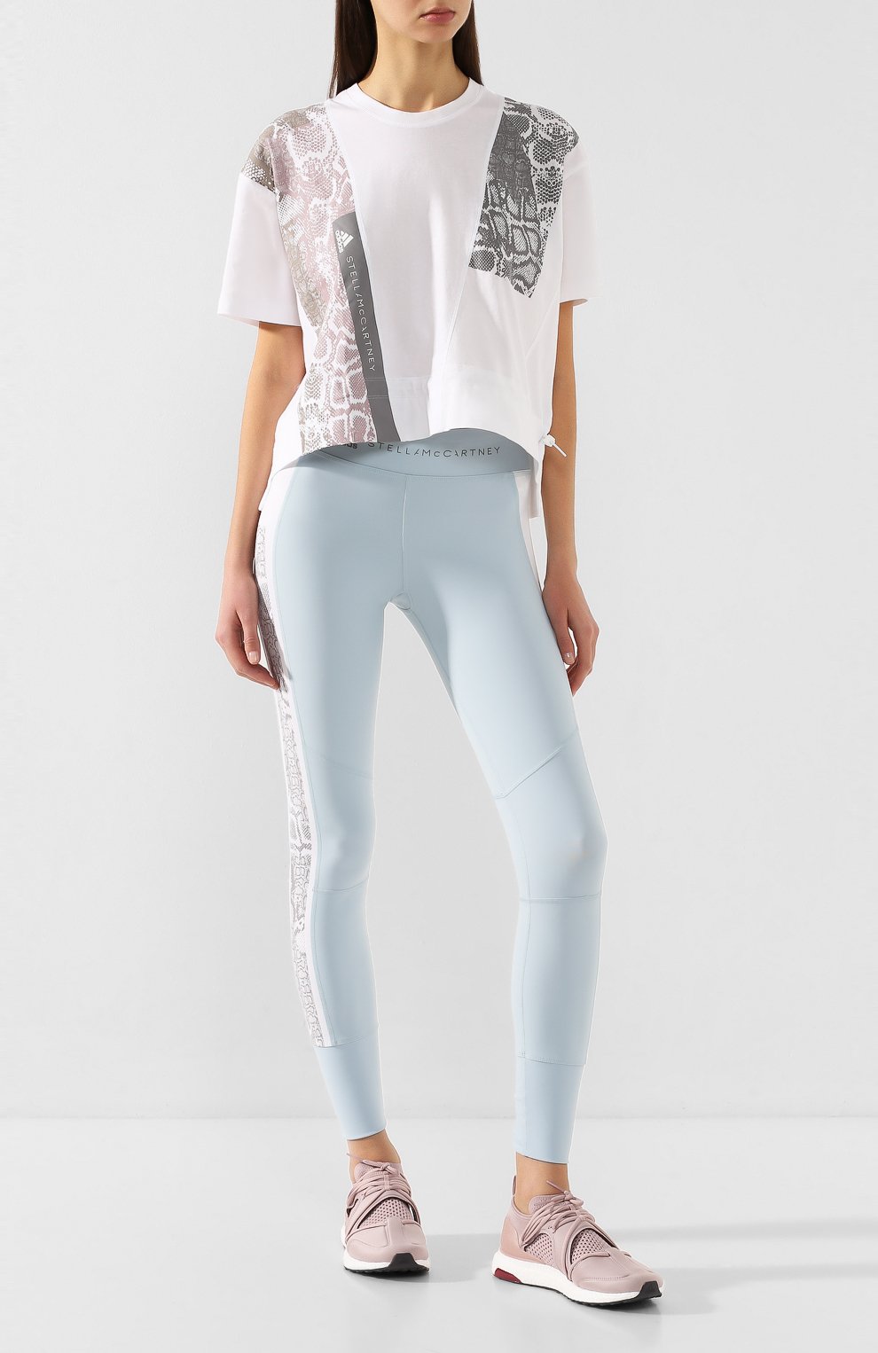 Хлопковая футболка ADIDAS BY STELLA MCCARTNEY, арт. FK9689, фото 2