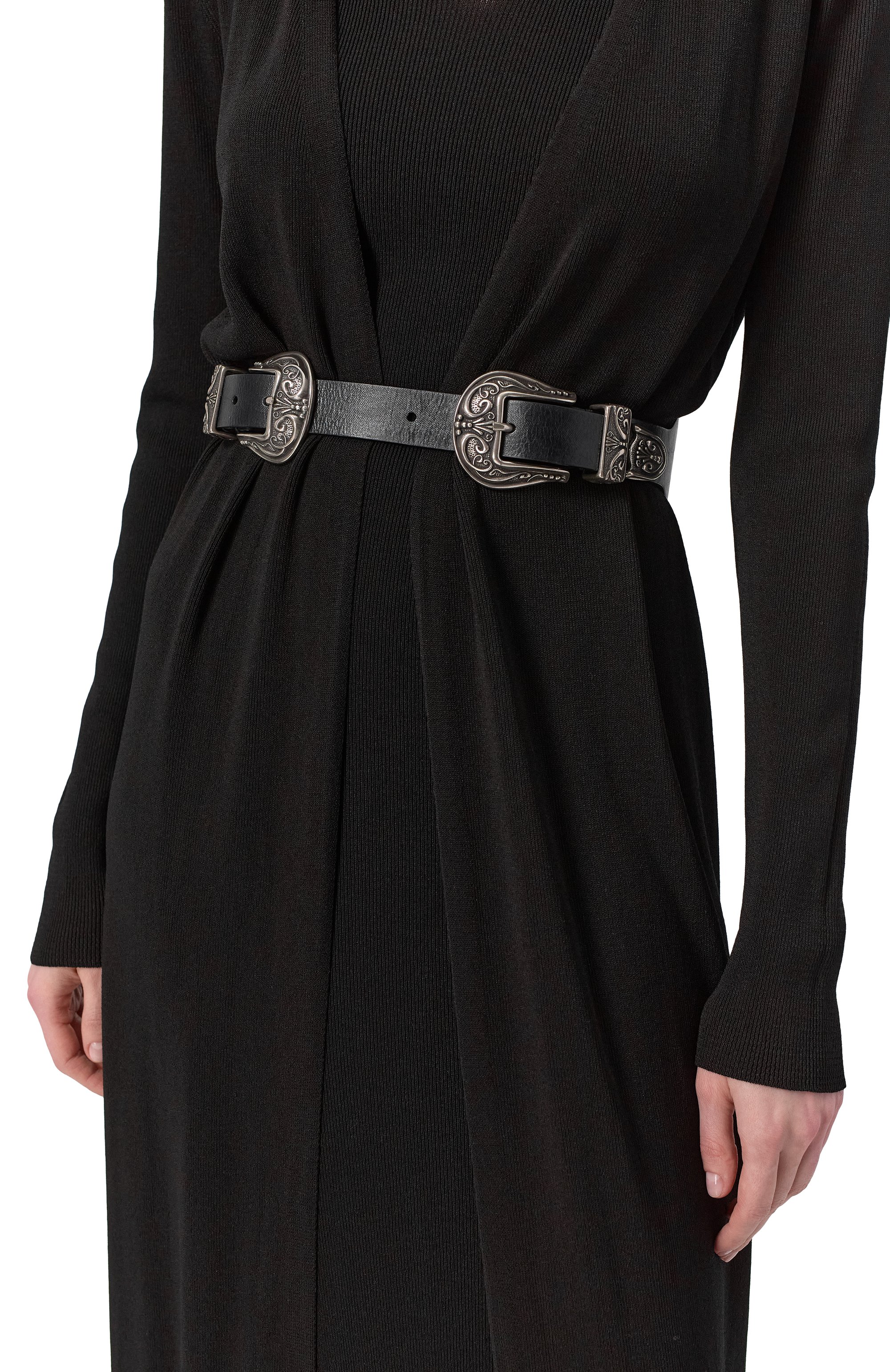 Кожаный ремень GOLDEN GOOSE DELUXE BRAND, арт. GWA00647.A000133, фото 2