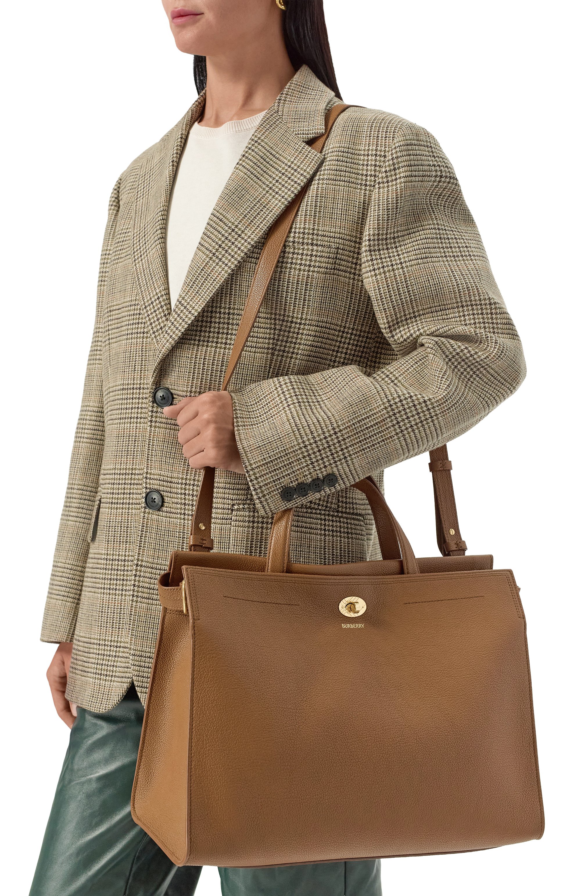 Сумка-тоут cotswolds medium BURBERRY, арт. 8111337, фото 2