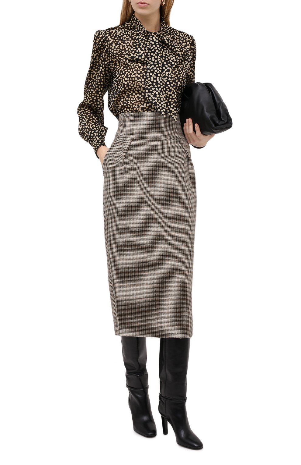 Шерстяная юбка ALEXANDRE VAUTHIER, арт. 203SK1305 1322-203, фото 2