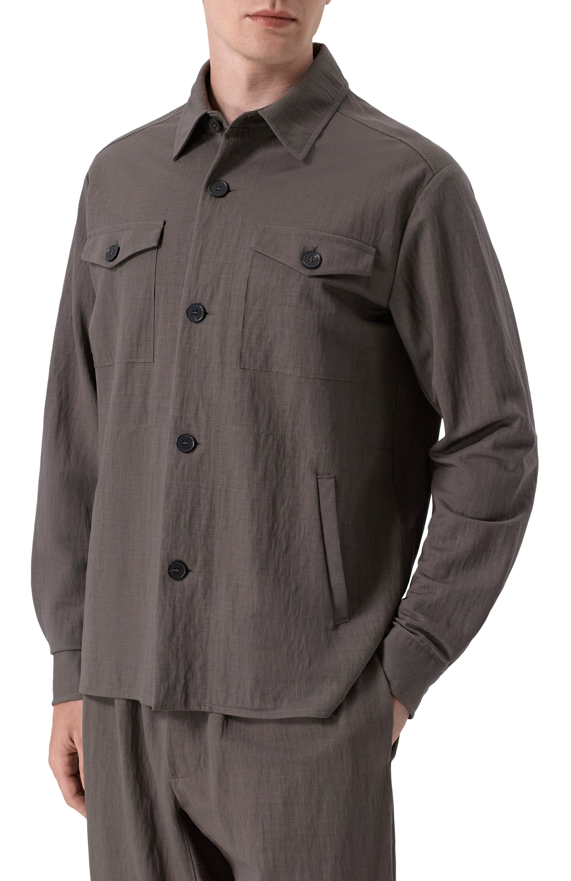 Куртка-рубашка HARRIS WHARF LONDON, арт. CH9320PYF/PYF, фото 3