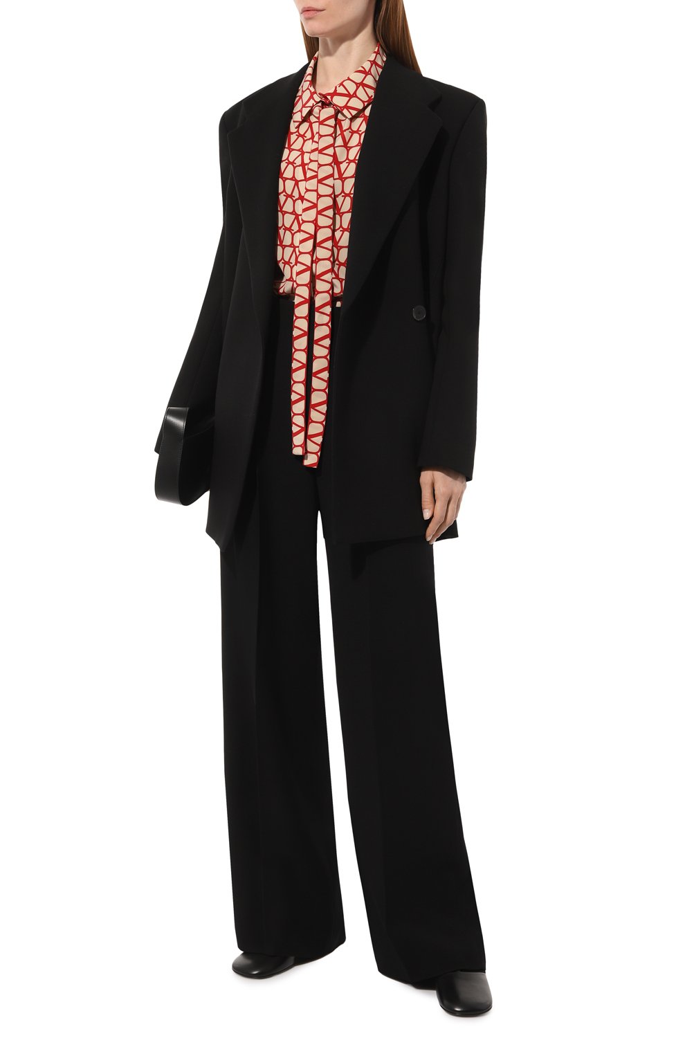 Шелковая блузка VALENTINO, арт. 2B3AE7R77SL, фото 2