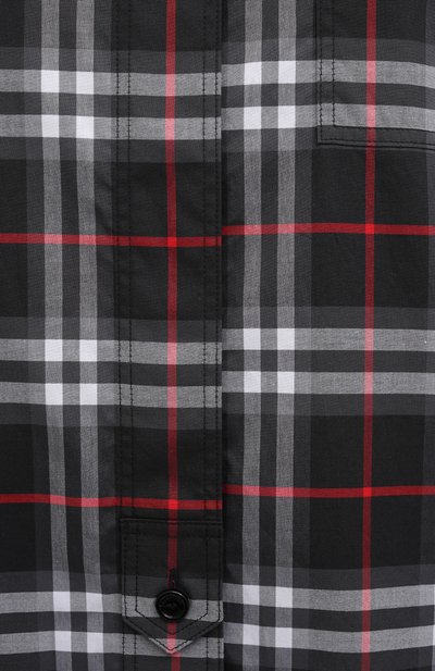 Хлопковая рубашка BURBERRY, арт. 8038144, фото 5