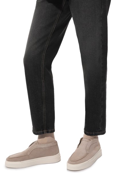 Замшевые ботинки SANTONI, арт. WBGG61274PNNTSVZ, фото 3