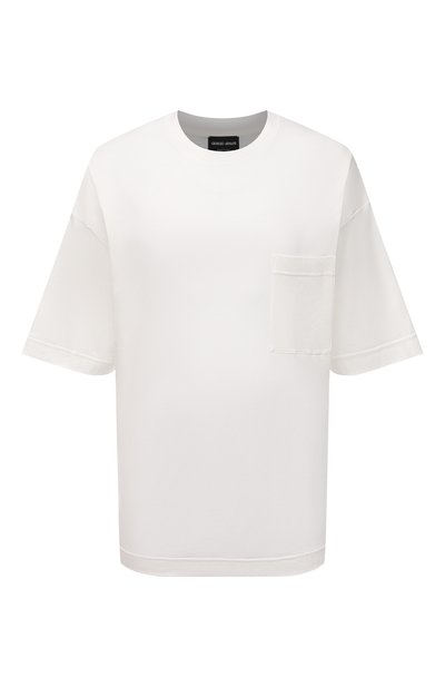 Хлопковая футболка GIORGIO ARMANI, арт. 3LST64/SJM1Z, фото 1
