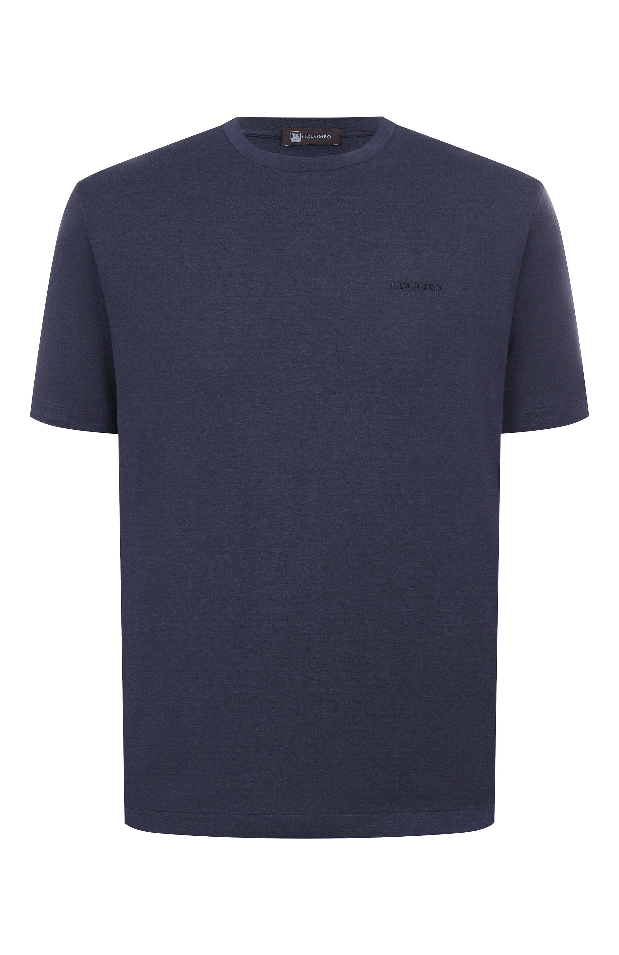 Футболка из шелка и хлопка COLOMBO, арт. TS00412/M0146-U, фото 1