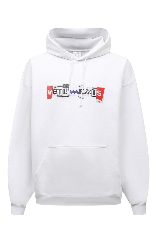 фото Хлопковое худи vetements