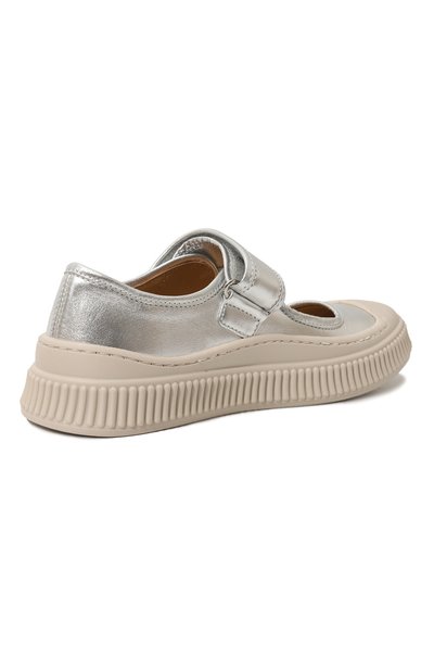 Кожаные кеды MARNI, арт. 76735/36-40, фото 3