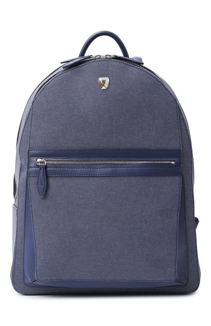 Мужской рюкзак RUBEUS MILANO, арт. BACKPACK BAG MICHELANGEL0/CALFSKIN GRAN PRIX+CANVA